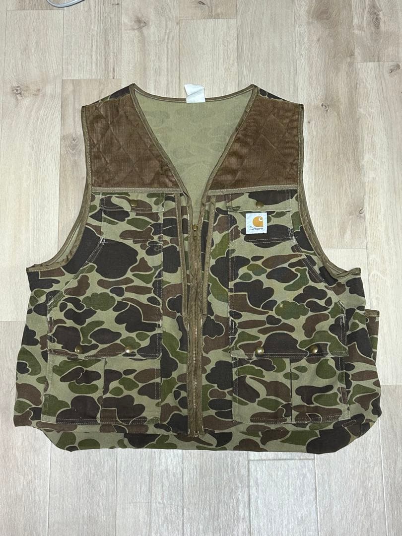 carhartt ハンティングベスト　90s