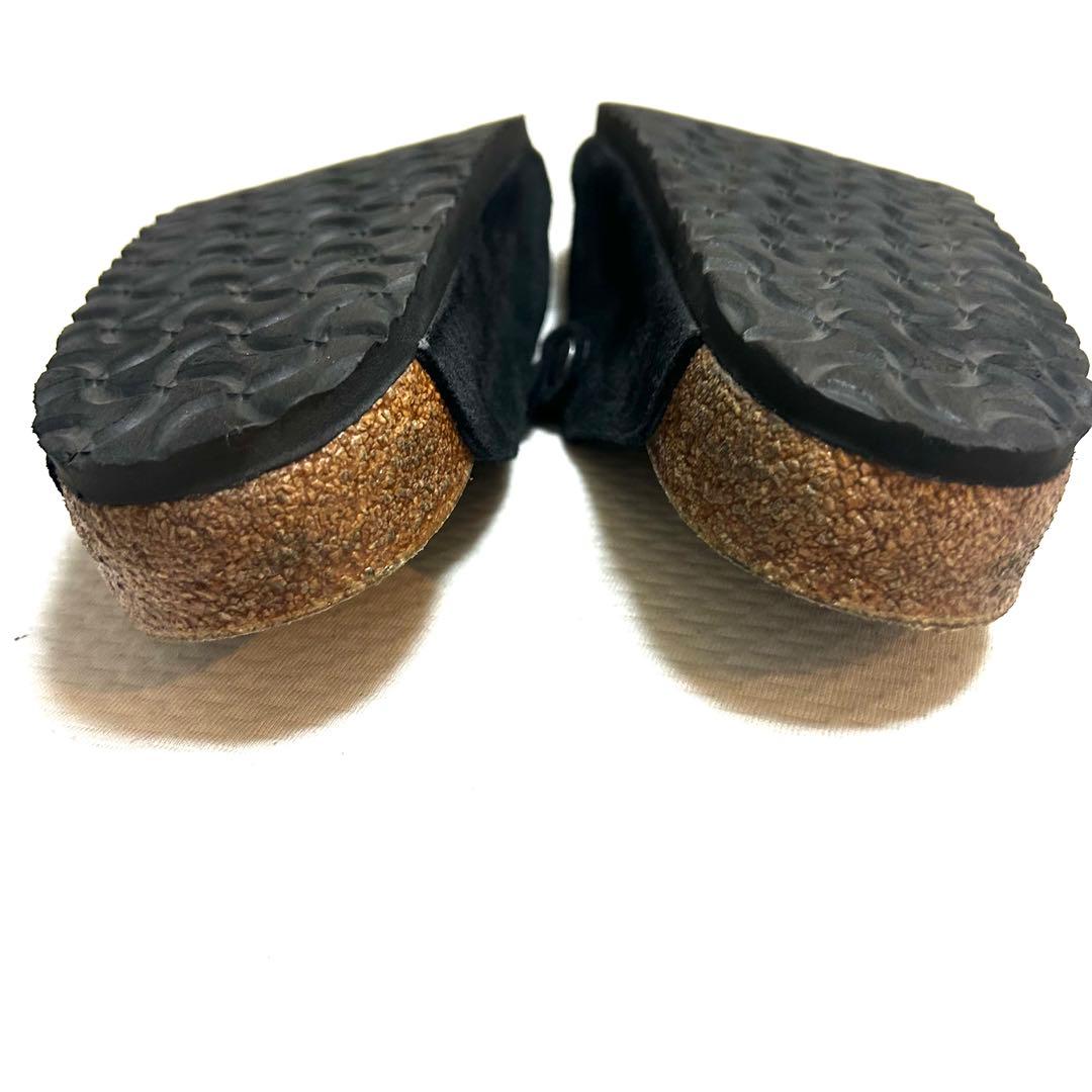 美品　BIRKENSTOCK ボストン スエード レザー 26cm ブラック