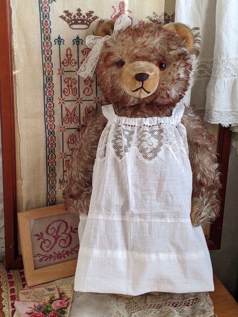 【p】アンティークベア　アンティークテディベア　ハーマン