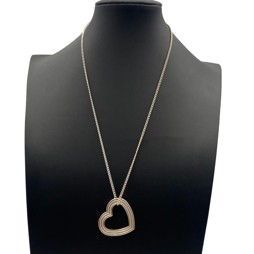 美品 Tiffany ティファニー ネックレス メナード オープンハート 925