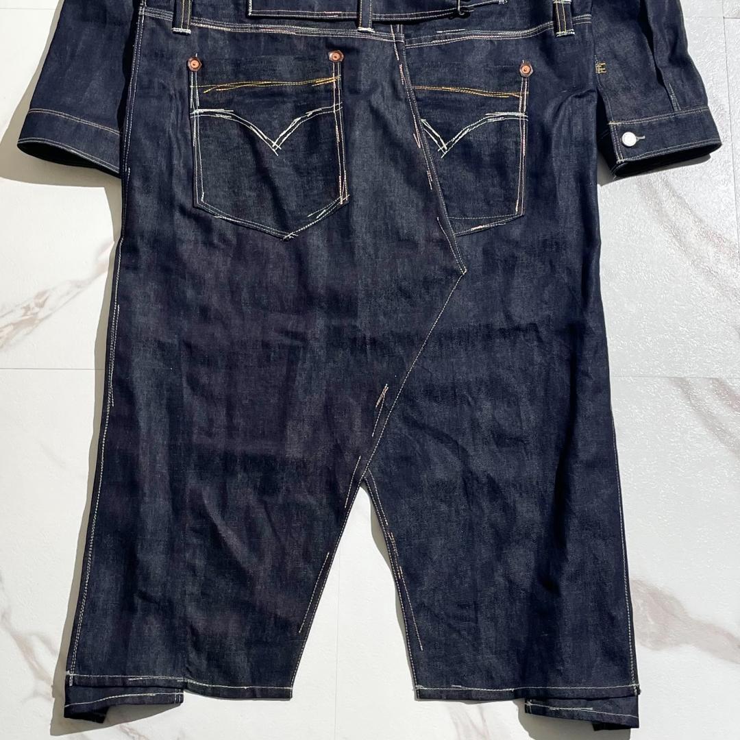 24aw　未使用　ジュンヤワタナベ×リーバイス　Wネームオーバーオールジャケット