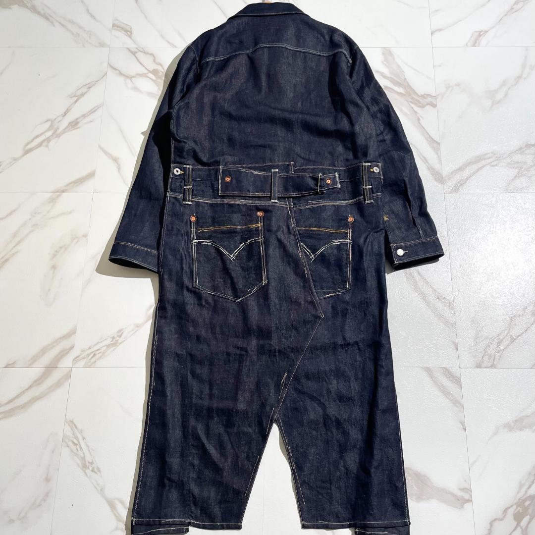 24aw　未使用　ジュンヤワタナベ×リーバイス　Wネームオーバーオールジャケット