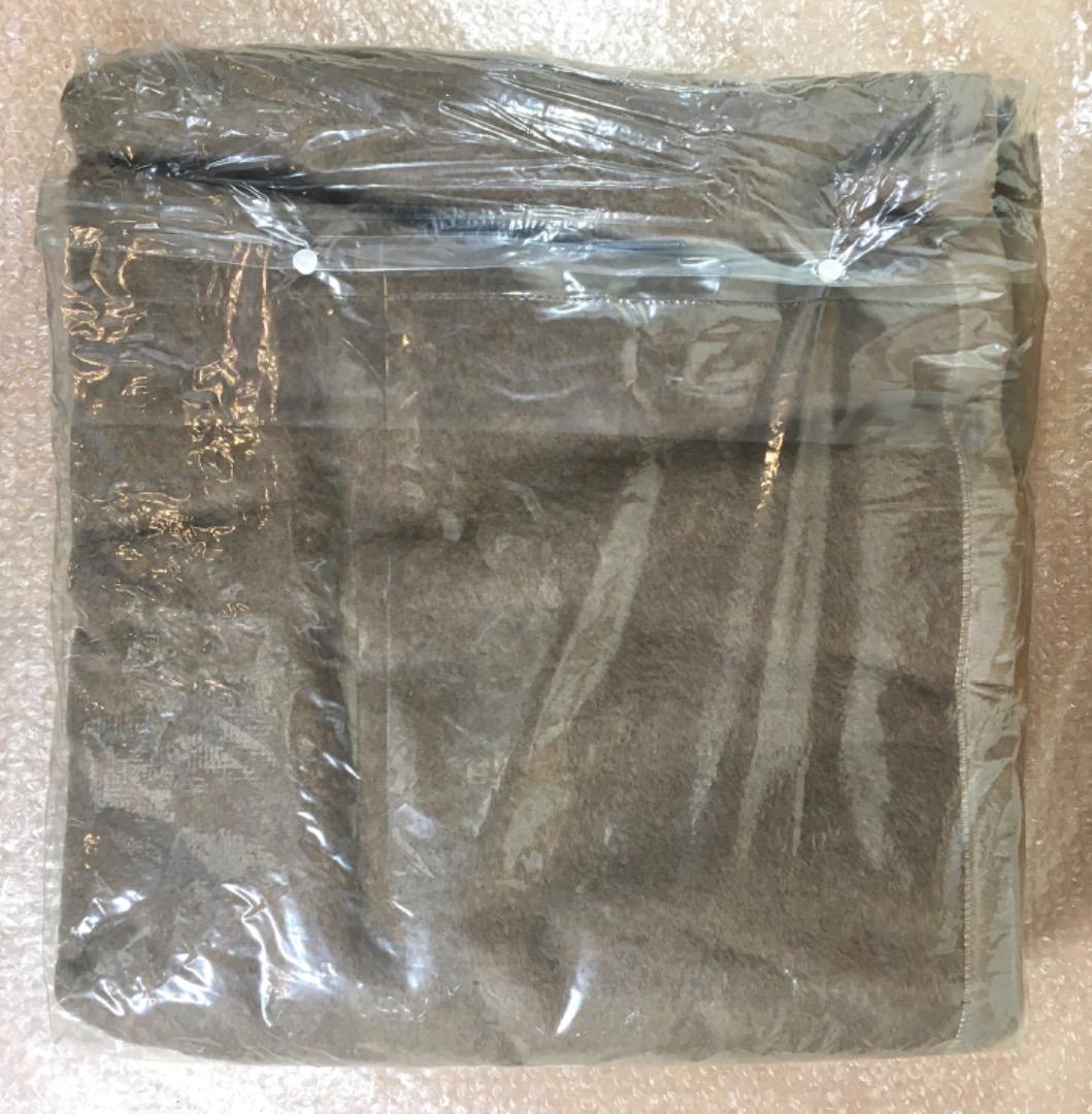 ○【未使用】カシミヤ100%毛布 やすらぎ寝装品 140cm×200cm