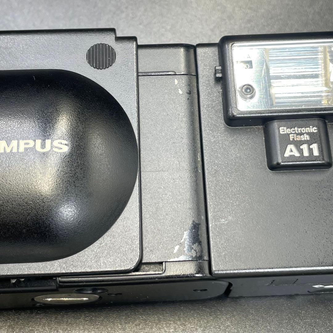 OLYMPUS XA + A11 ストロボ発光OK 初代モデル