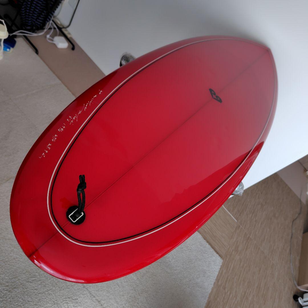 手渡し可。大幅値下げ❗️超レア超美品！タケダカスタムサーフボードLeaf 5'6