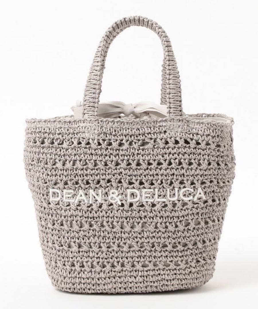 DEAN&DELUCA BEAMS COUTURE クロッシェバスケットバッグ