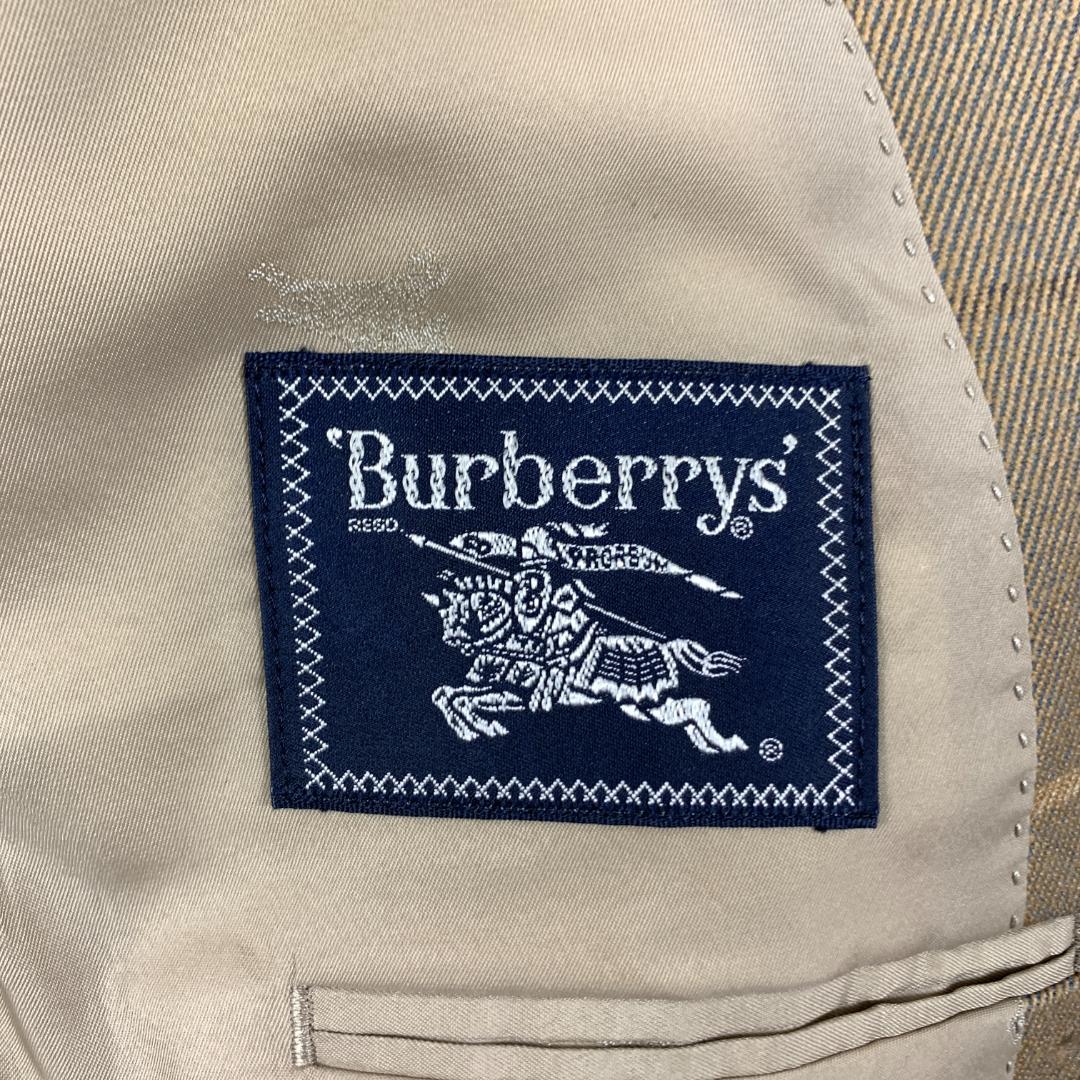 LA9473バーバリーズ テーラードジャケットブラウン 92-82-160A3.