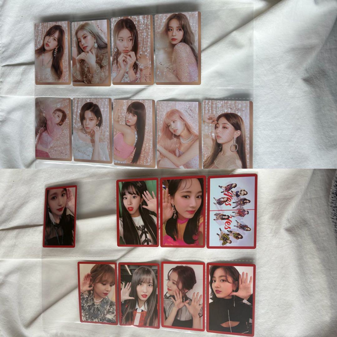 twice オール　予約特典トレカ　ツアートレカ