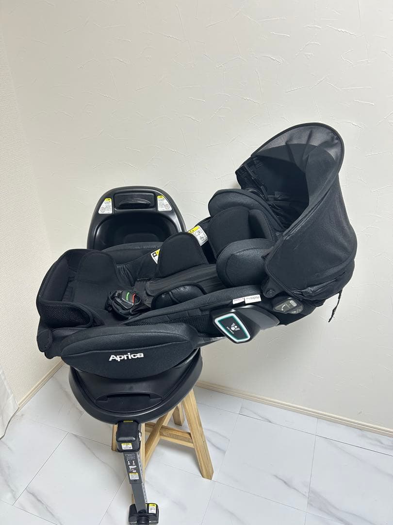 激美品❗️Apricaフラディア グロウ ISOFIX セーフティープレミアムAB