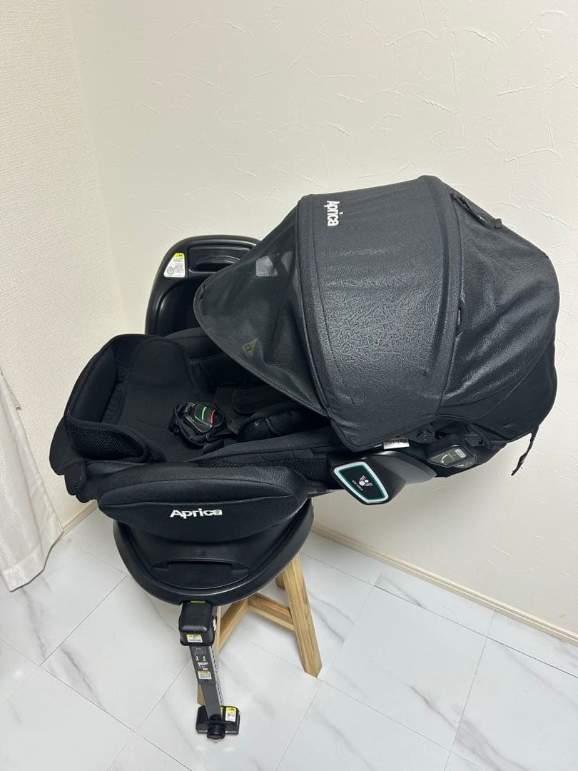 激美品❗️Apricaフラディア グロウ ISOFIX セーフティープレミアムAB