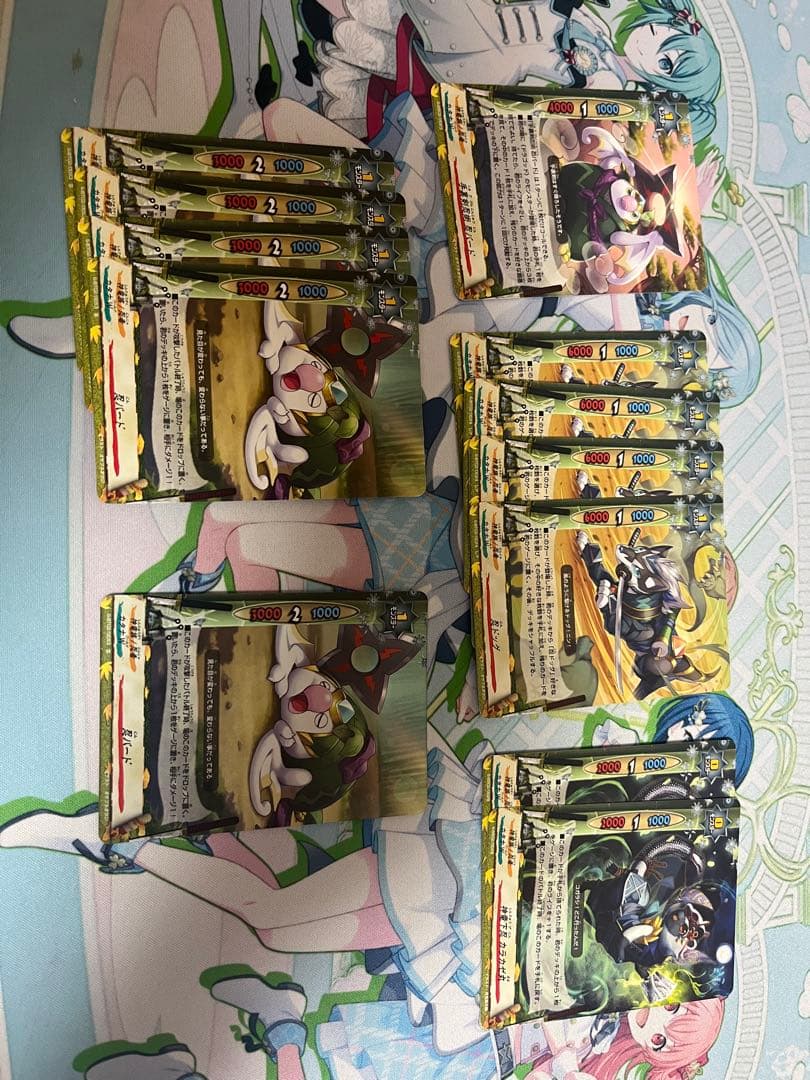 バディファイト 神竜族 カタナワールド デッキ＋パーツ