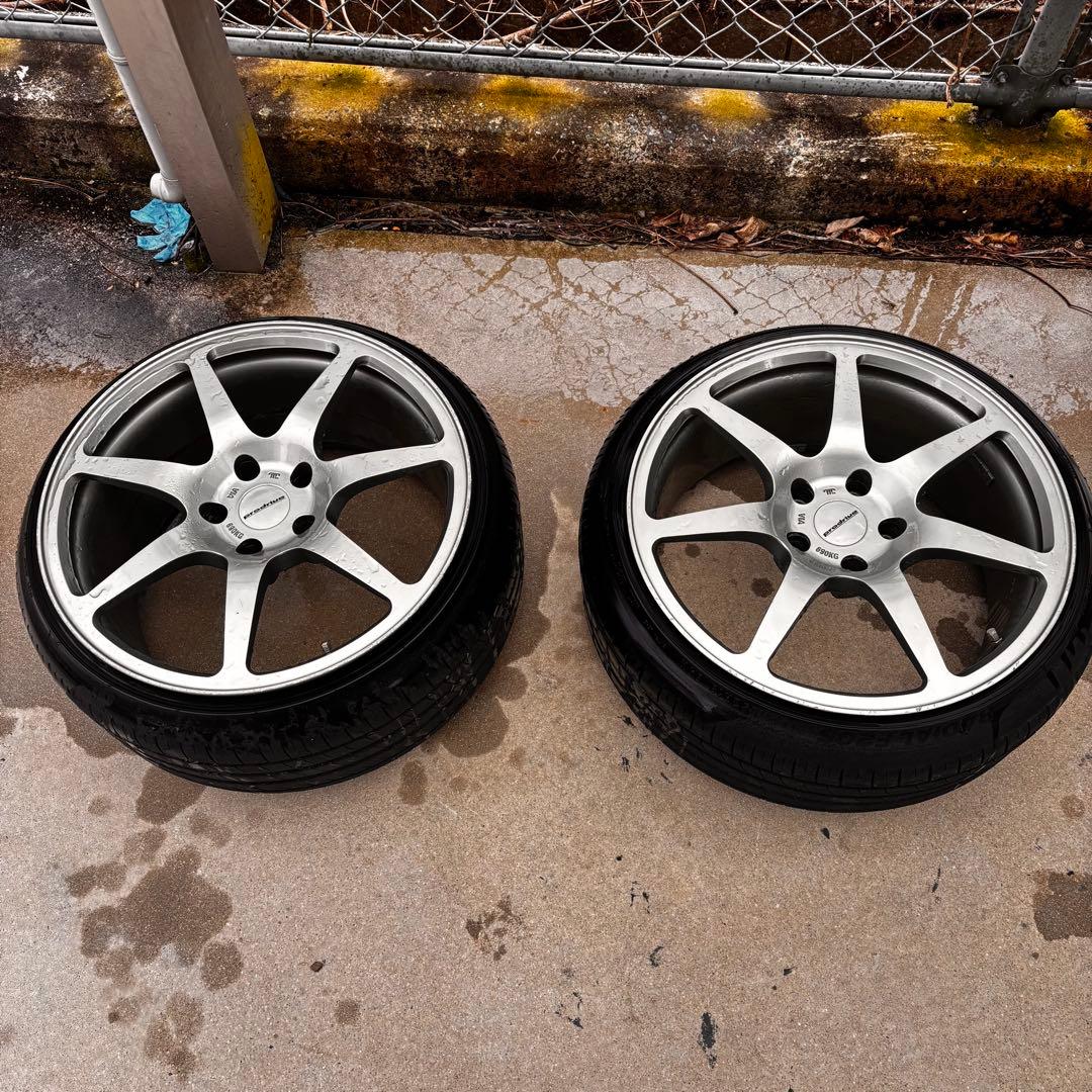 【希少】Prodrive 18インチホイール4本セット タイヤ付き