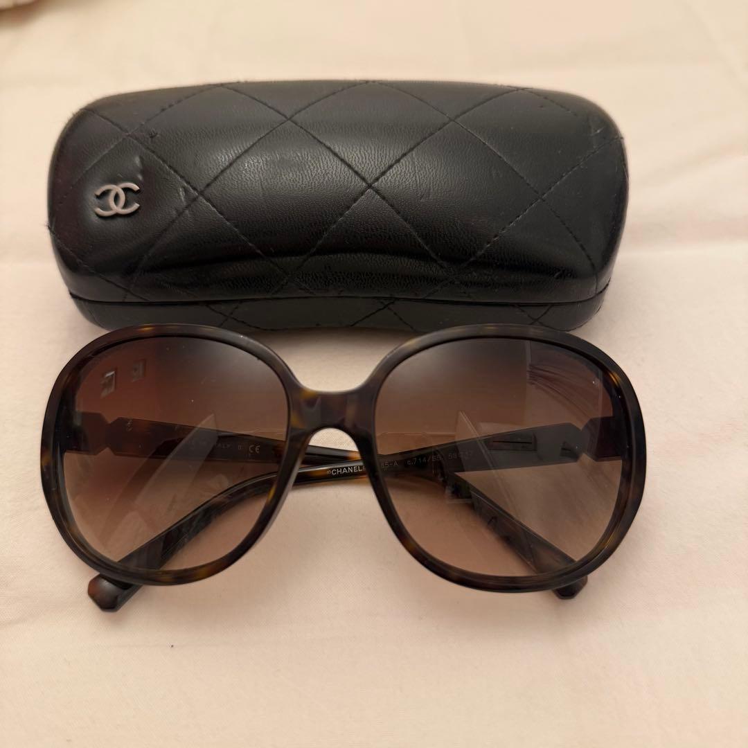 CHANEL サングラス ブラウンレンズ