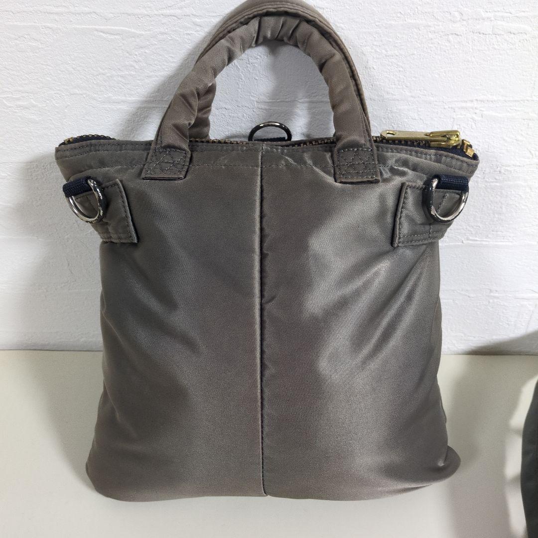 PX PORTER シルバーグレー ヘルメットバッグS