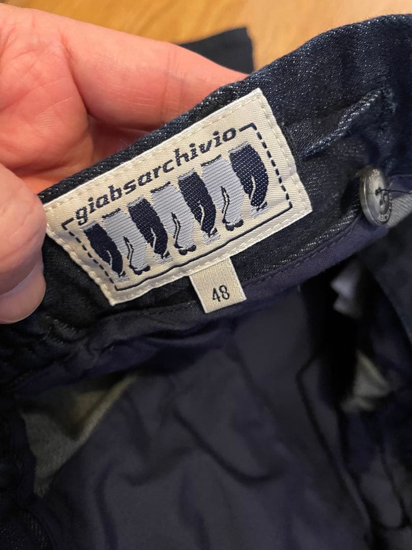 giab's ARCHIVIO MASACCIO48デニム素材