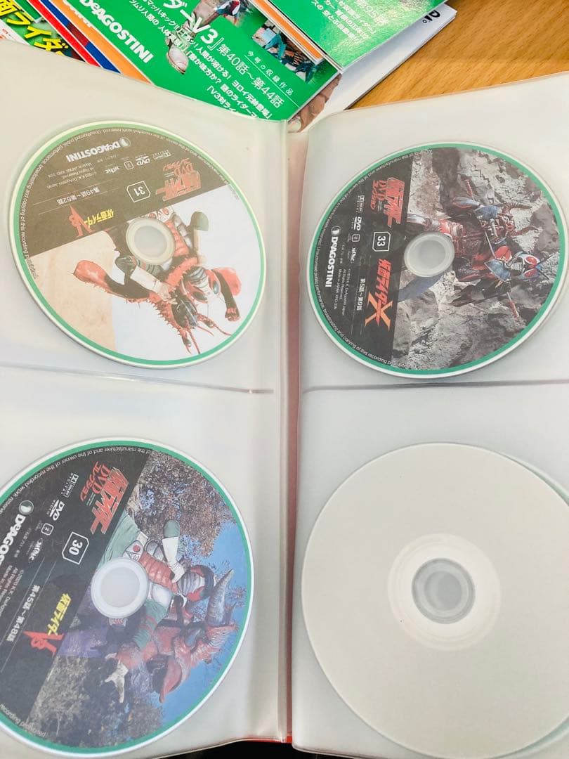 仮面ライダー　ディアゴスティーニ　DVDコレクション 昭和　ほぼ全巻