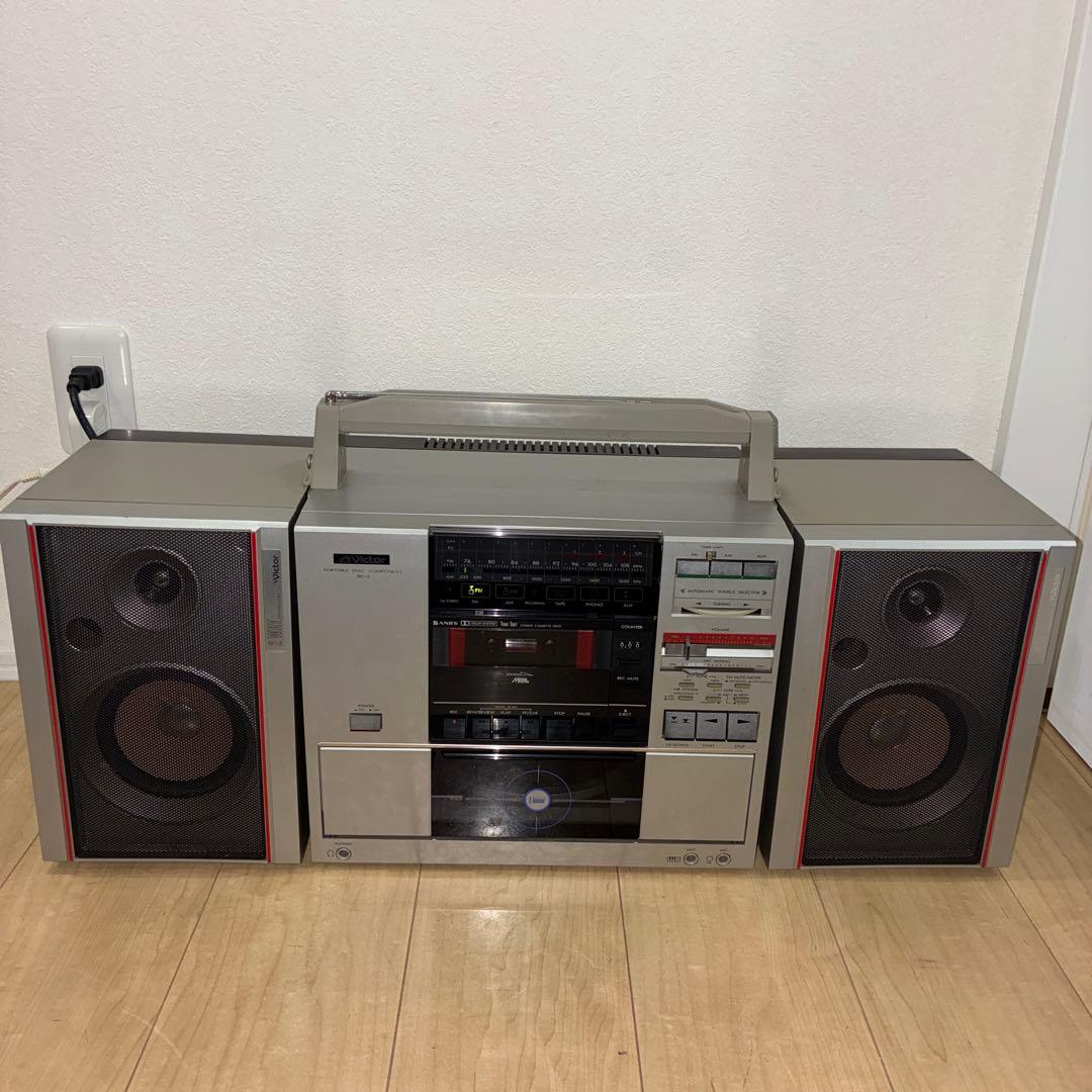 Victor ビクター DC-5S ポータブルディスクコンポーネント 動作品
