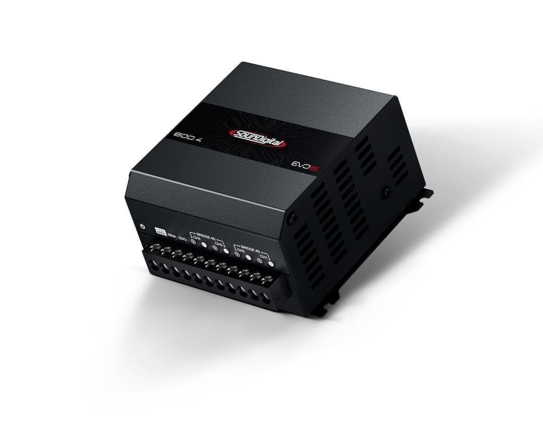 800.4 4Ω Evo6 SounDigital 4チャンネル アンプ