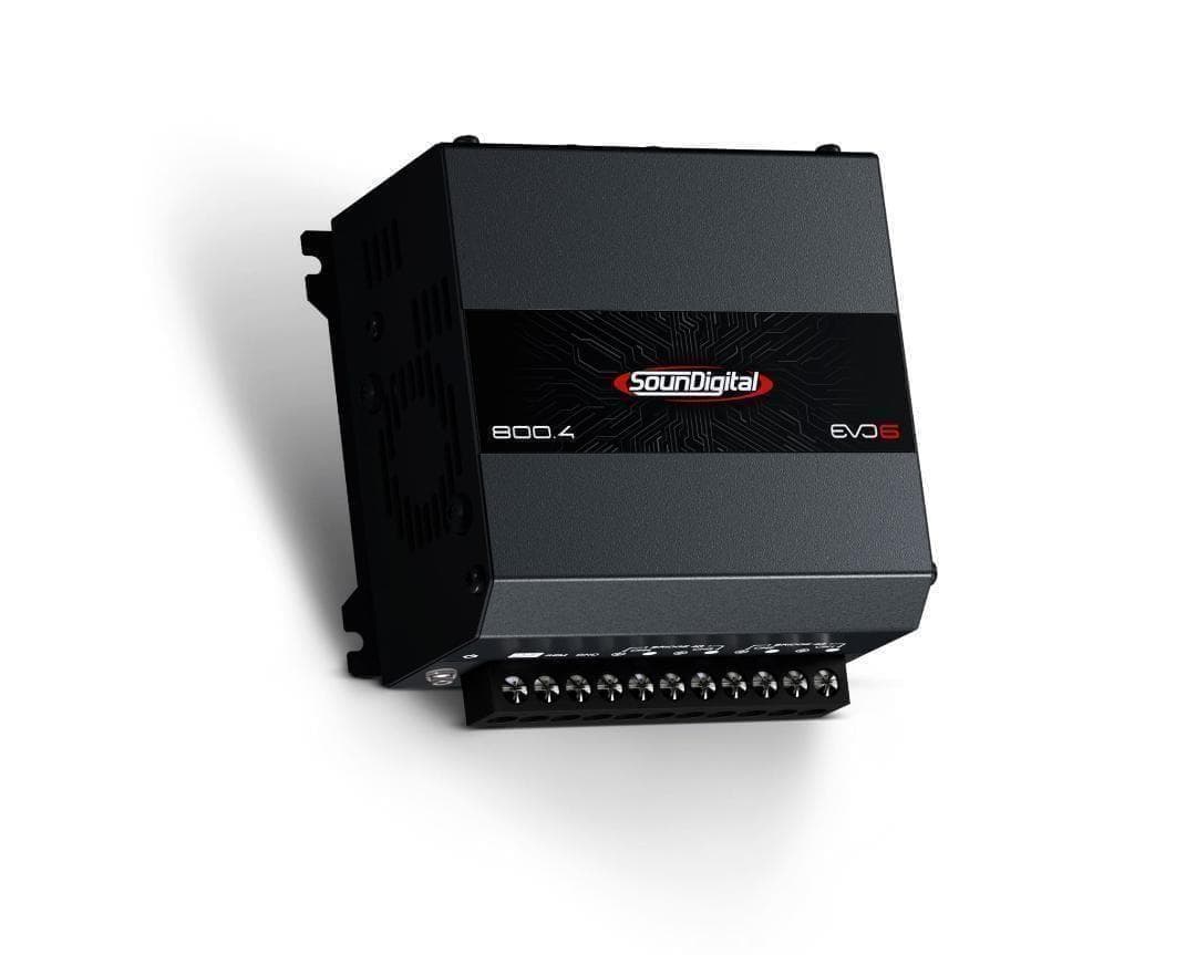 800.4 4Ω Evo6 SounDigital 4チャンネル アンプ