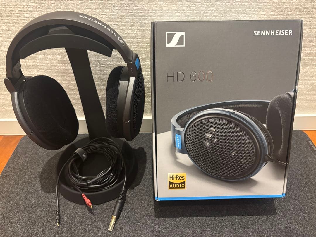 （美品）Sennheiser HD600 有線ヘッドホン