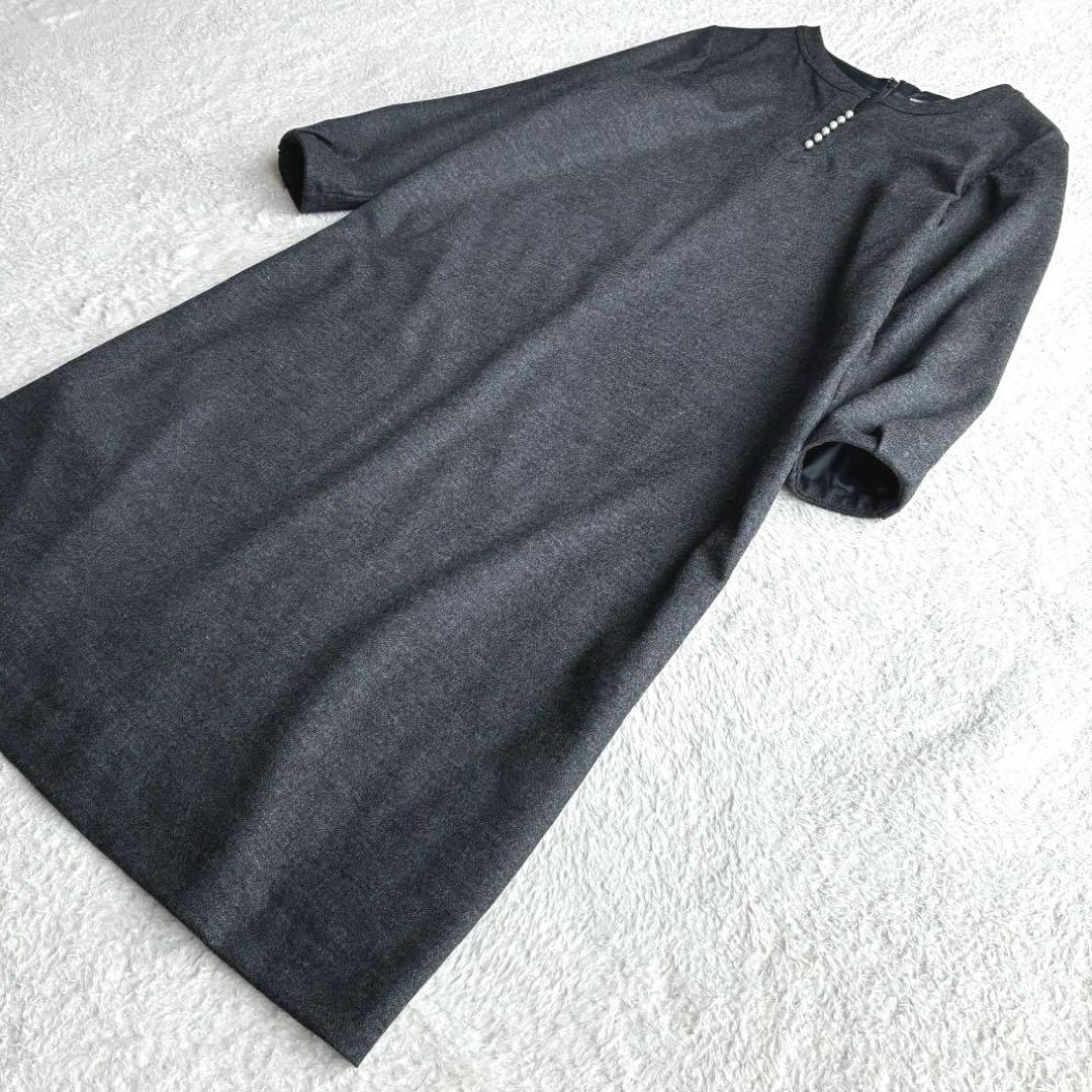 未使用タグ付き ジェイプレス アクアレジェンドウールジャージー ワンピース 近年