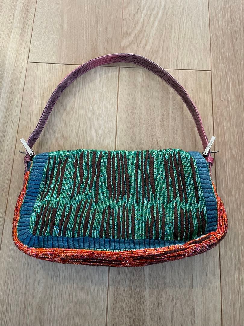 FENDI フェンディ ビーズバッグ ハンドバッグ マルチカラー 正規品