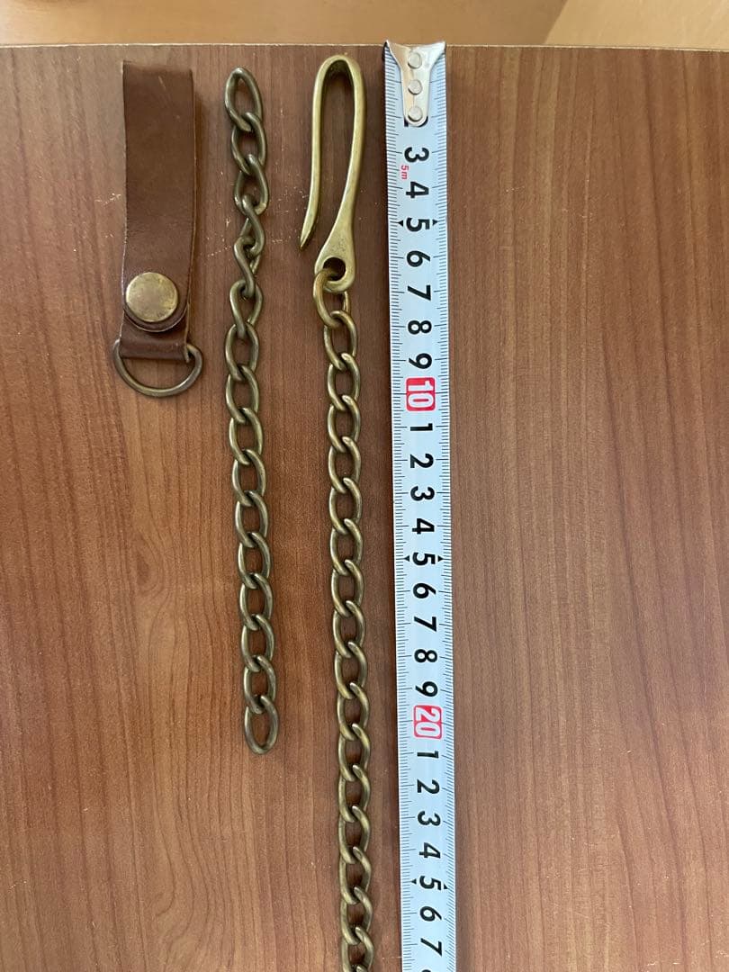 RED WING ウォレットチェーン。ブラウン