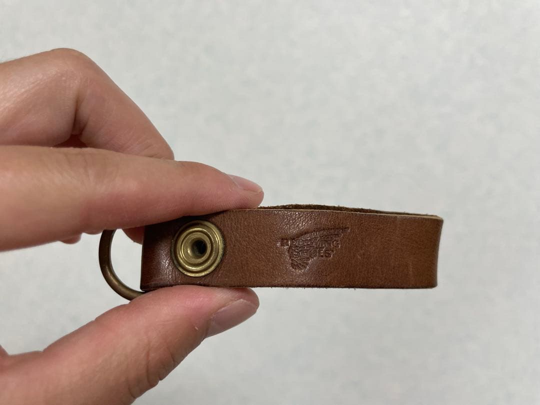RED WING ウォレットチェーン。ブラウン