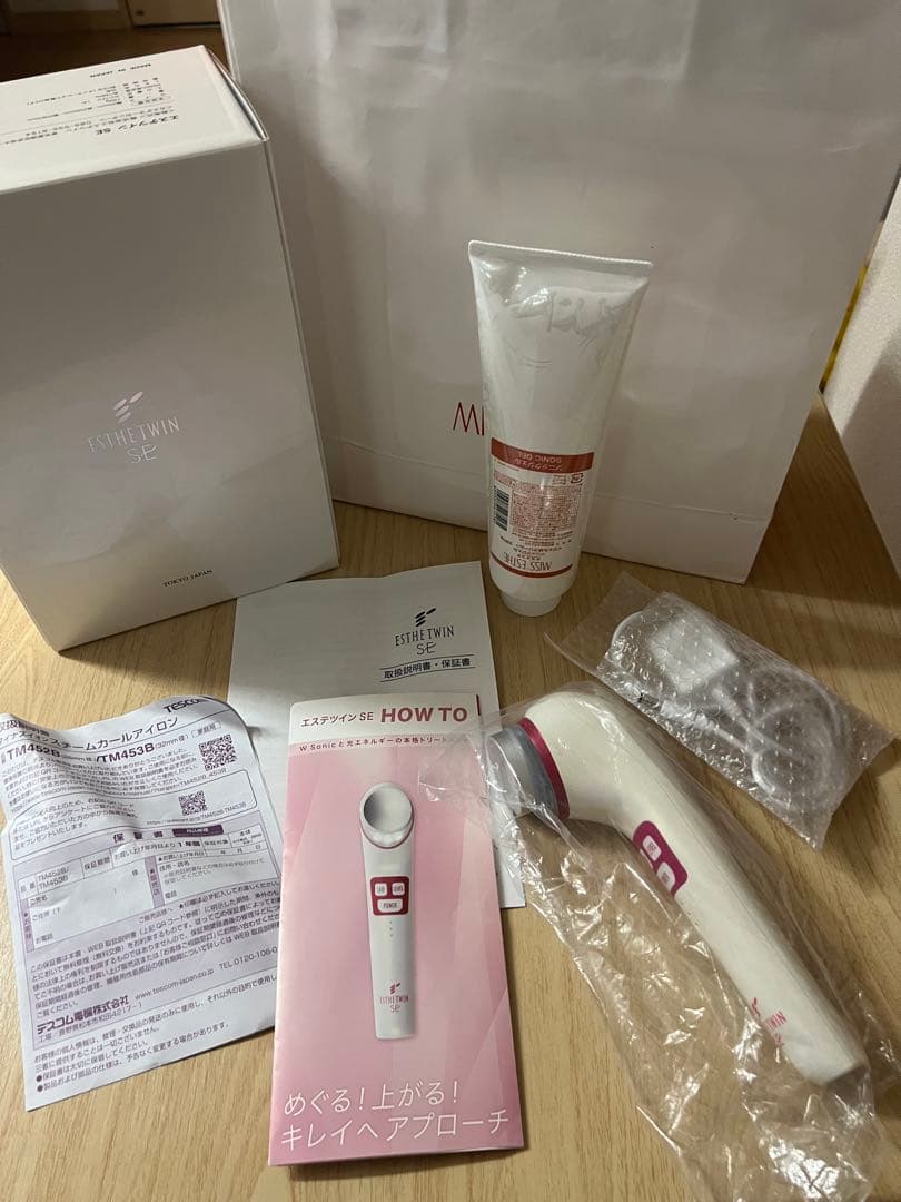 ETYE TWIN SE 美顔器 + MISS ESTHE ソニックジェル
