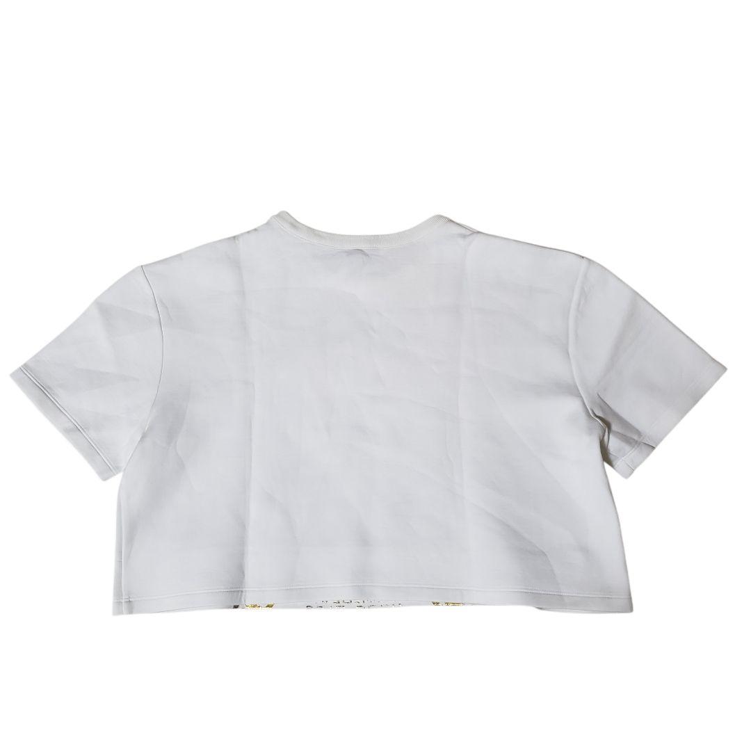 Louis Vuitton ホワイト クロップド Tシャツ M　ルイヴィトン