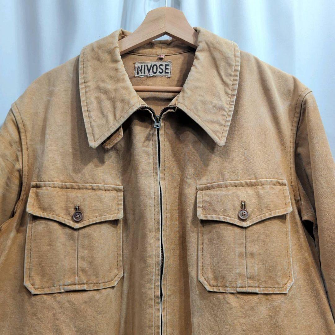 40s Vintage フレンチ ハンティングジャケット L相当