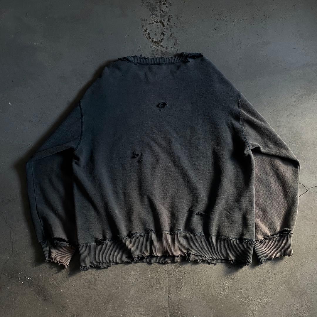 90's Champion”sun fade ”grunge”borosweat