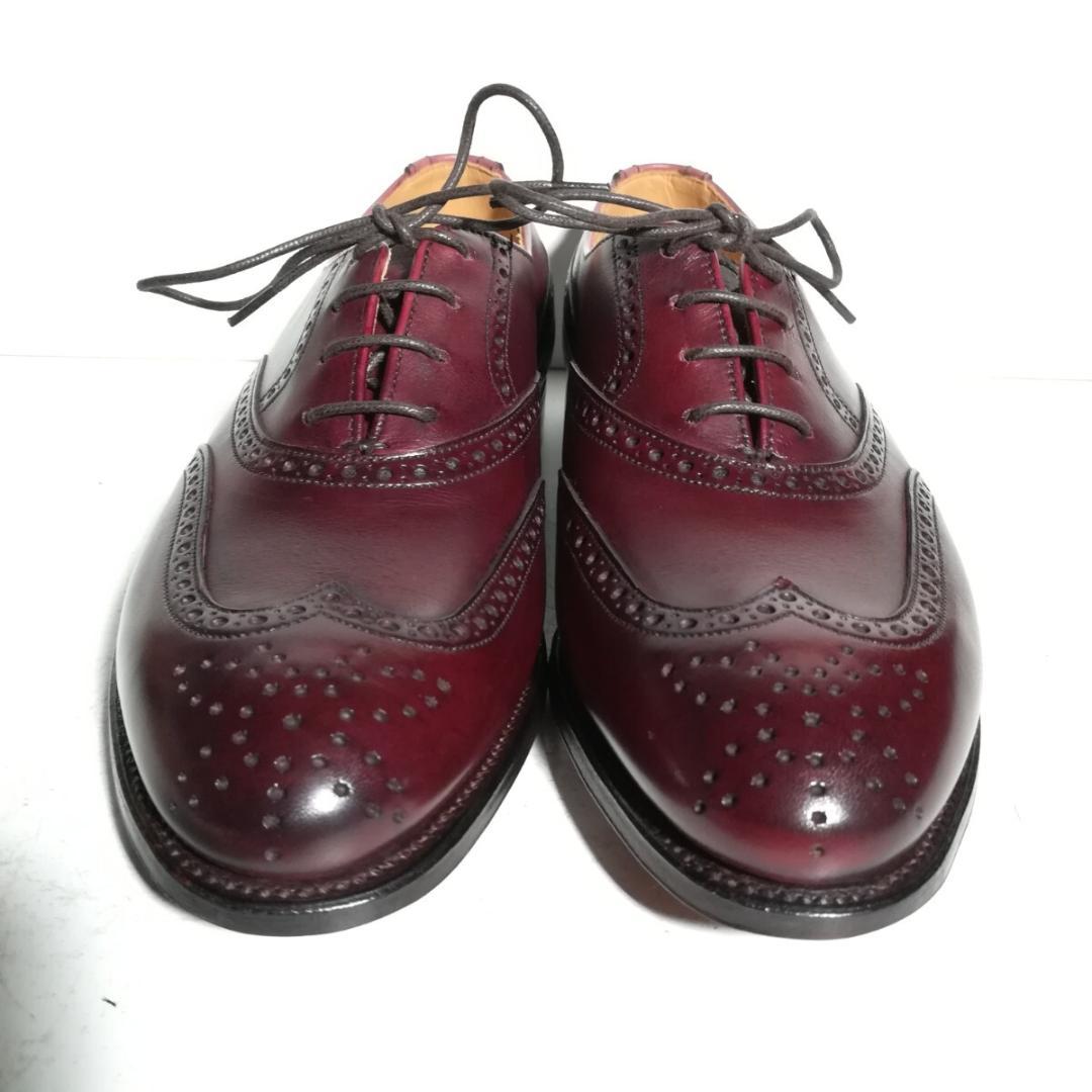 c1036 新品同様 クロケット&ジョーンズ Jenny ウイングチップ 4C