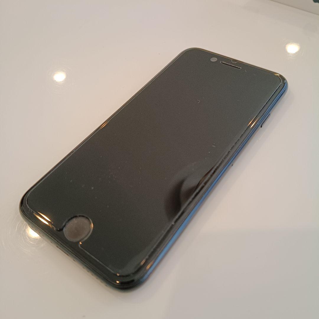 Apple iPhone SE3 ミッドナイト 64G レザーケース付