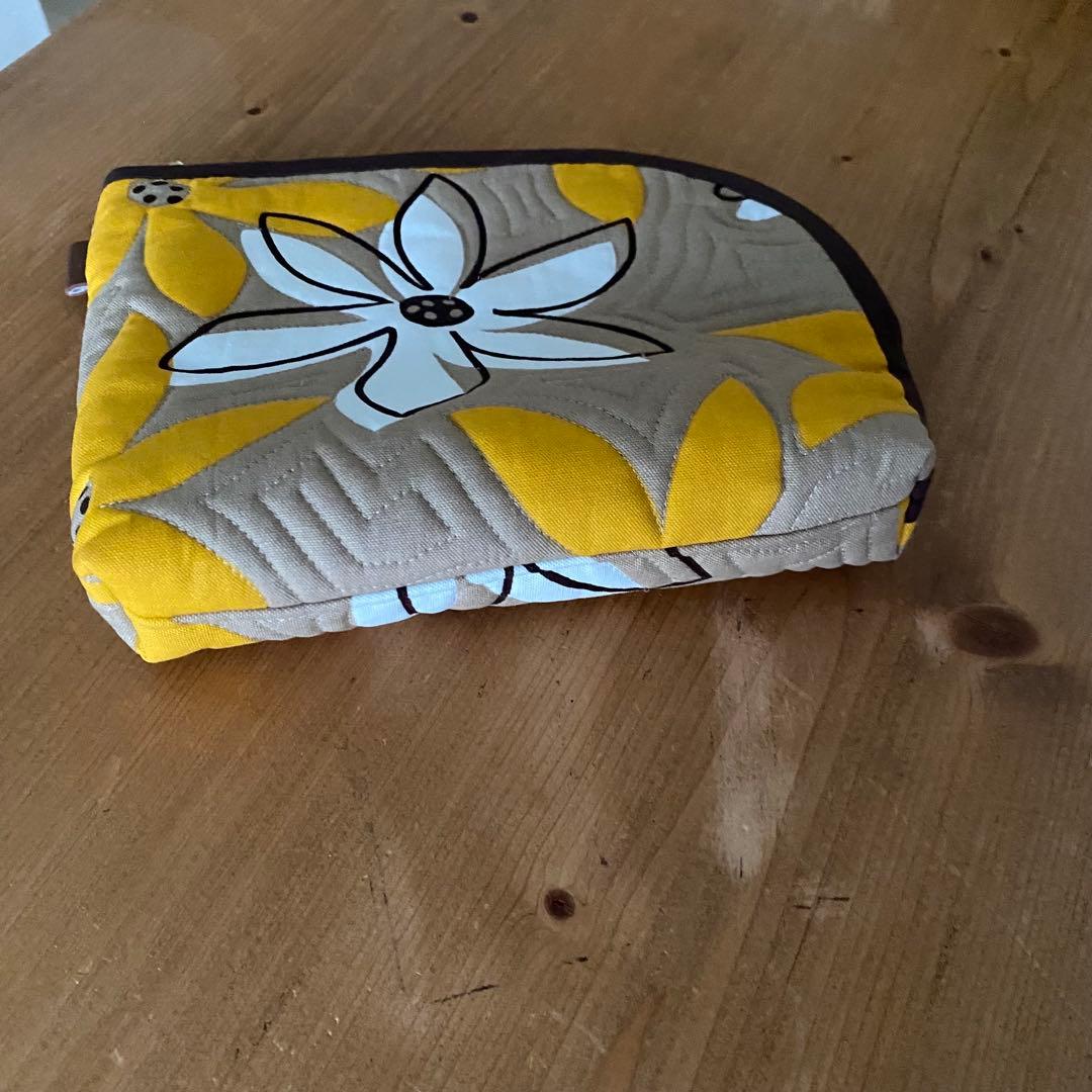 ハワイアンキルト◆トートバッグ&ポーチ２点セット◆ティアレ◆ミシンキルト