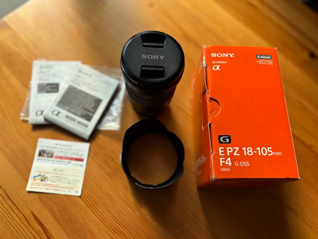 SONY E PZ 18-105mm F4 G OSS（SELP18105G）