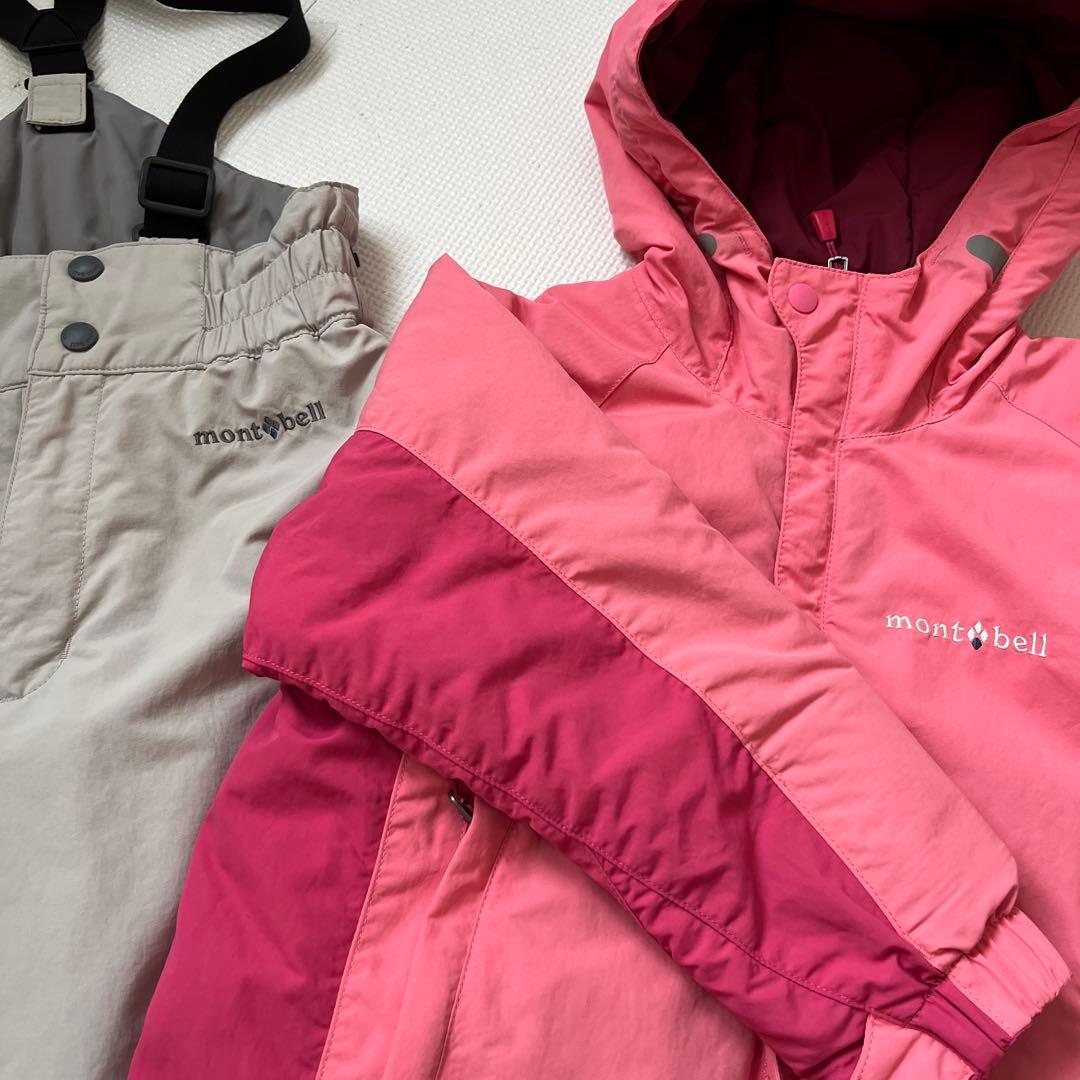 mont-bell モンベル　スノーウエア　スキーウェア　雪遊び
