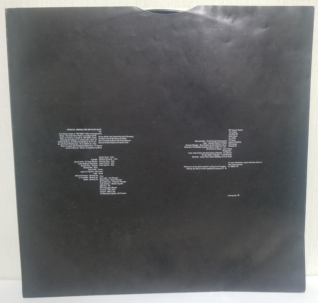 洋楽 Maxwell - MTV Unplugged