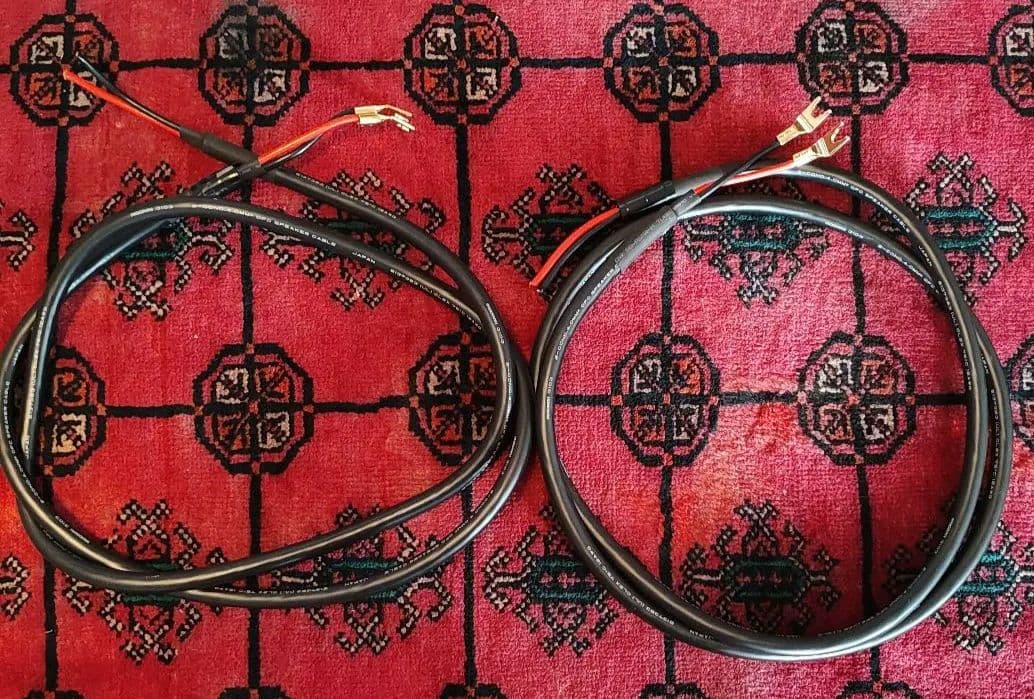 【状態良】 JBL 4312A スピーカー 右側とスピーカーケーブル2種類セット