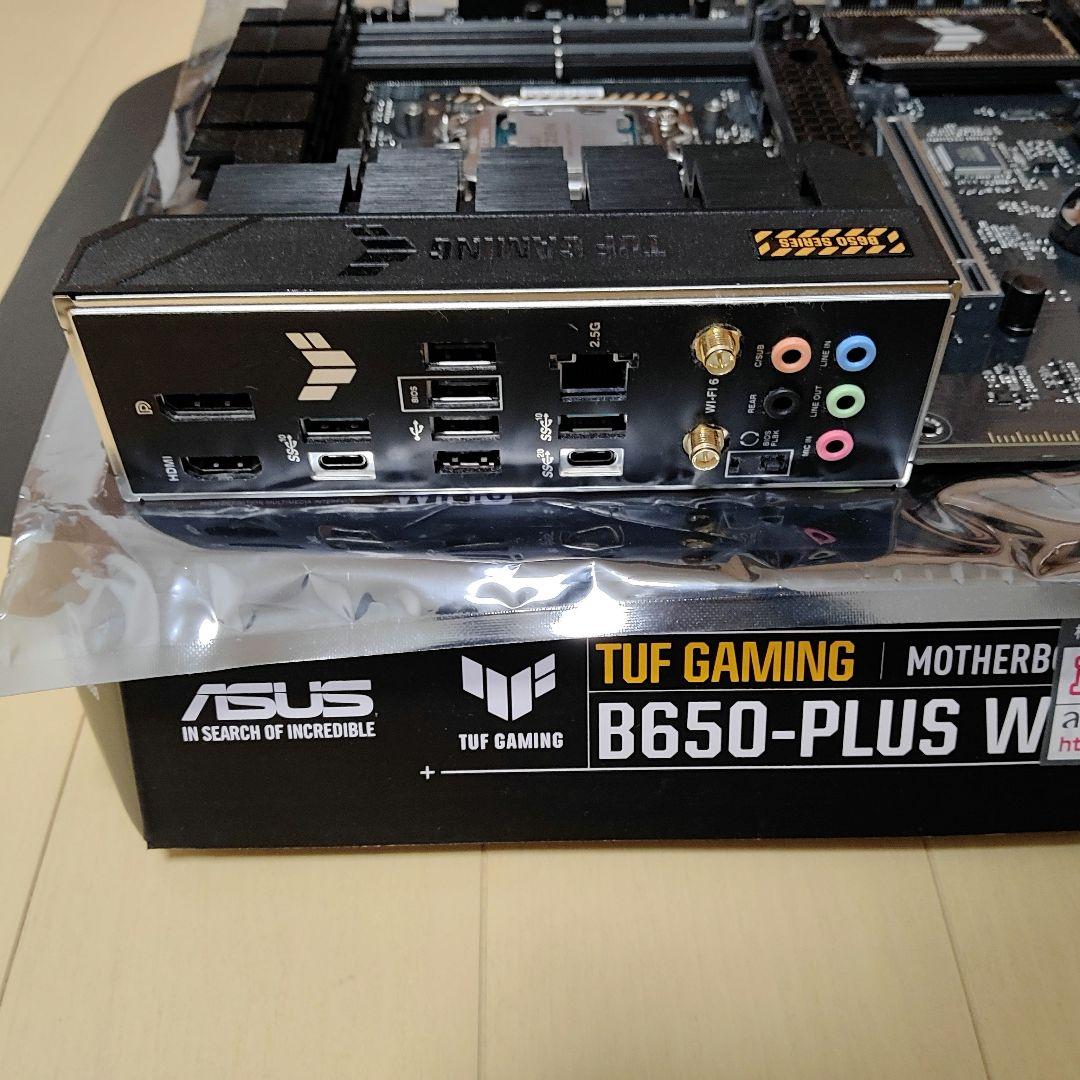 CPU 7800X3D+TUF B650PlusWiFi+DDR5 32GB*2