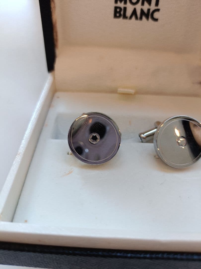モンブラン　MONTBLANC ホワイトスター　カフス