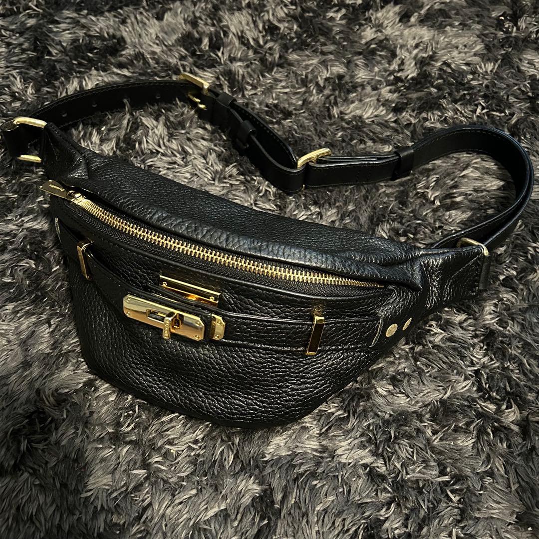 sita parantica シボカワウエストポーチ 黒