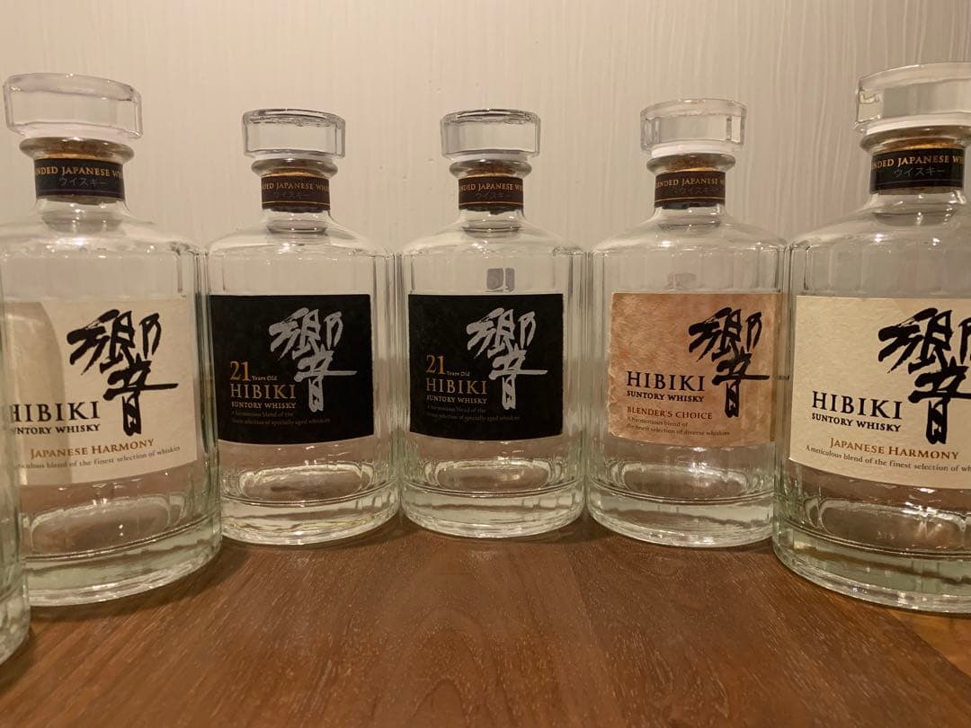 サントリー　響２１　響ブレンダーチョイス 響ジャパニーズハーモニー　空瓶セット