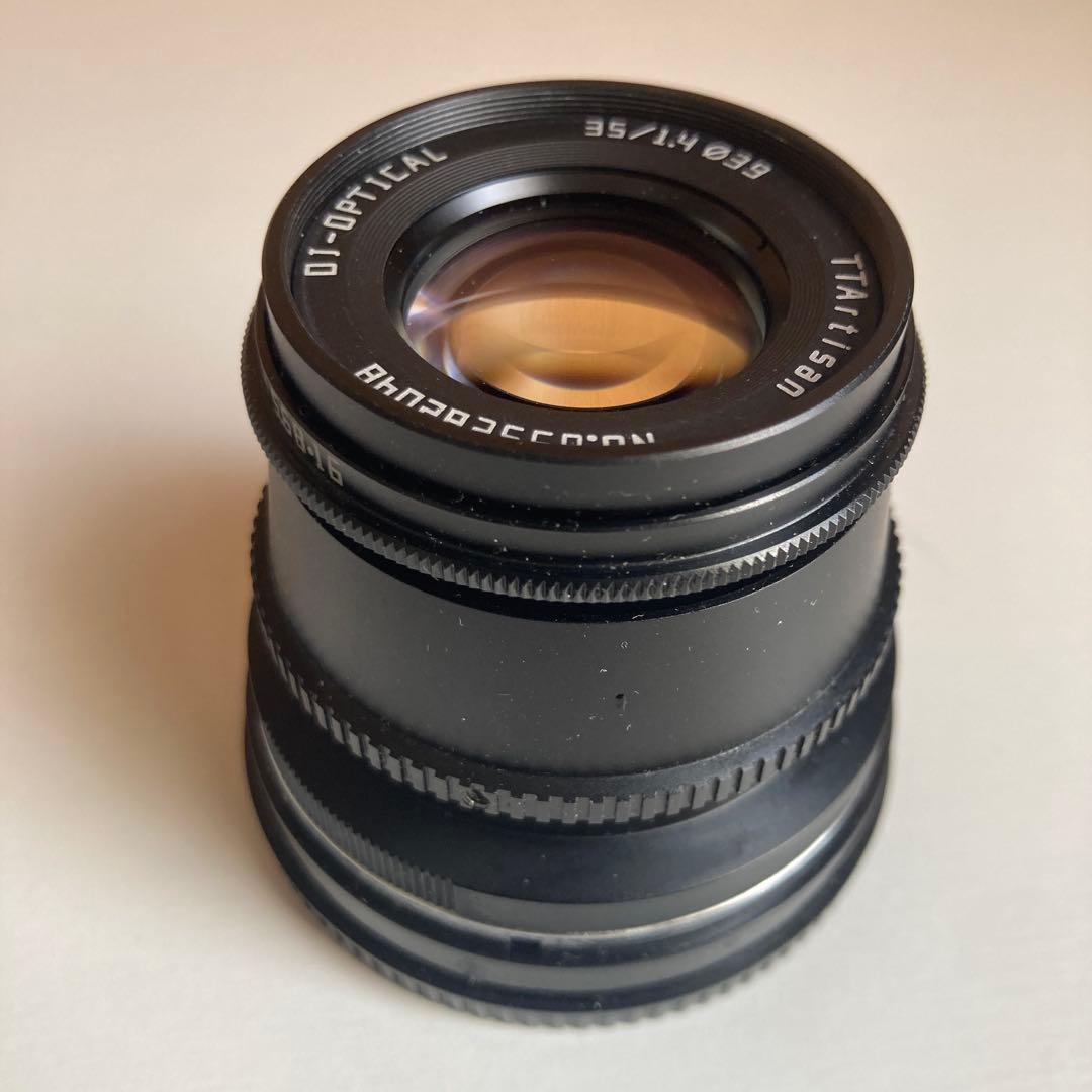 TTArtisan 35mm F1.4 APS-C Eマウント フードおまけ
