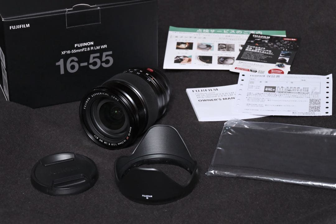 【ほぼ未使用】FUJIFILM XF16-55mmF2.8 R LM WR