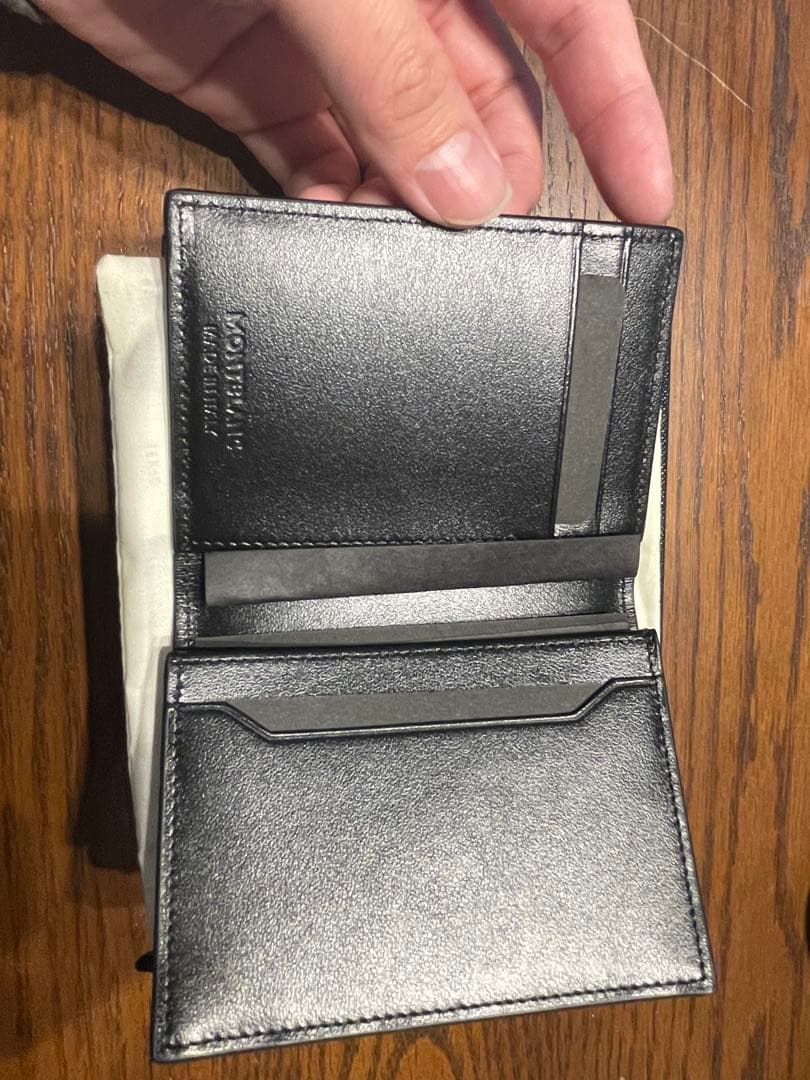 MONTBLANC カードホルダー 4CC マイスターシュテュックレザー