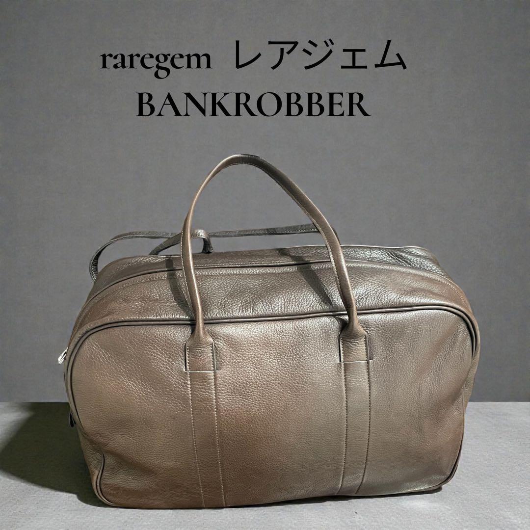 raregem レアジェム BANKROBBER ボストンハンドバッグ　本革