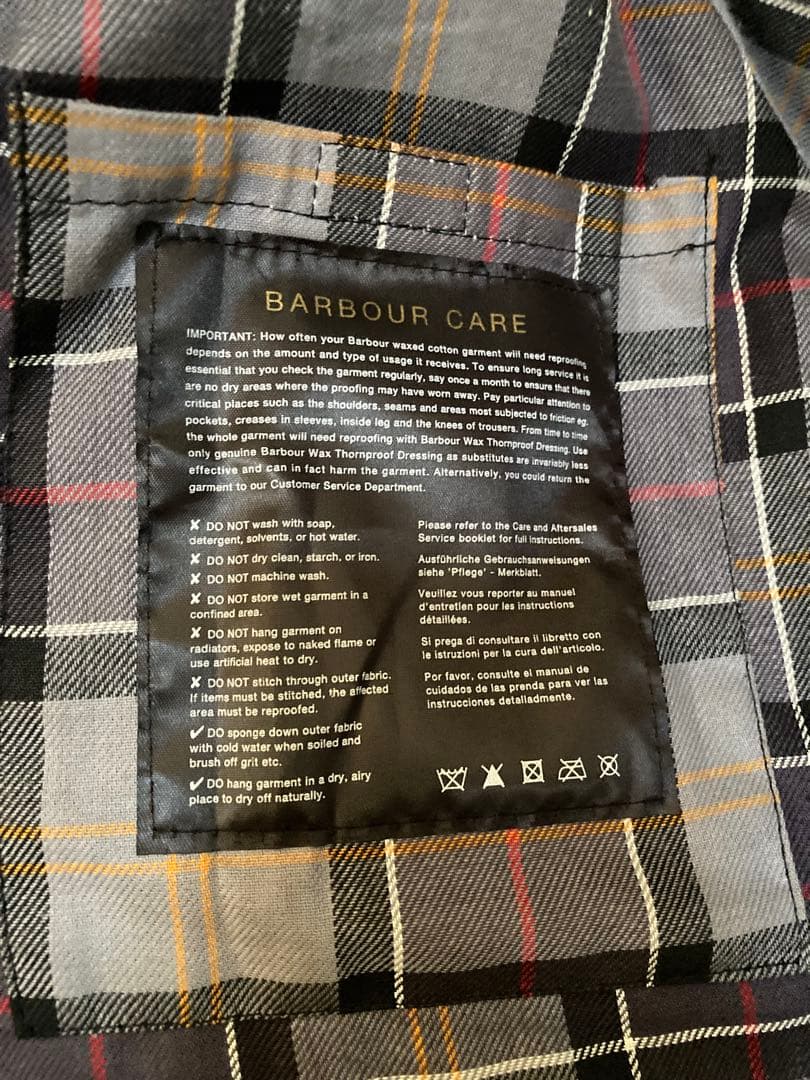 【美品】Barbour バブアー Bedale ビデイル オイルドジャケット　黒