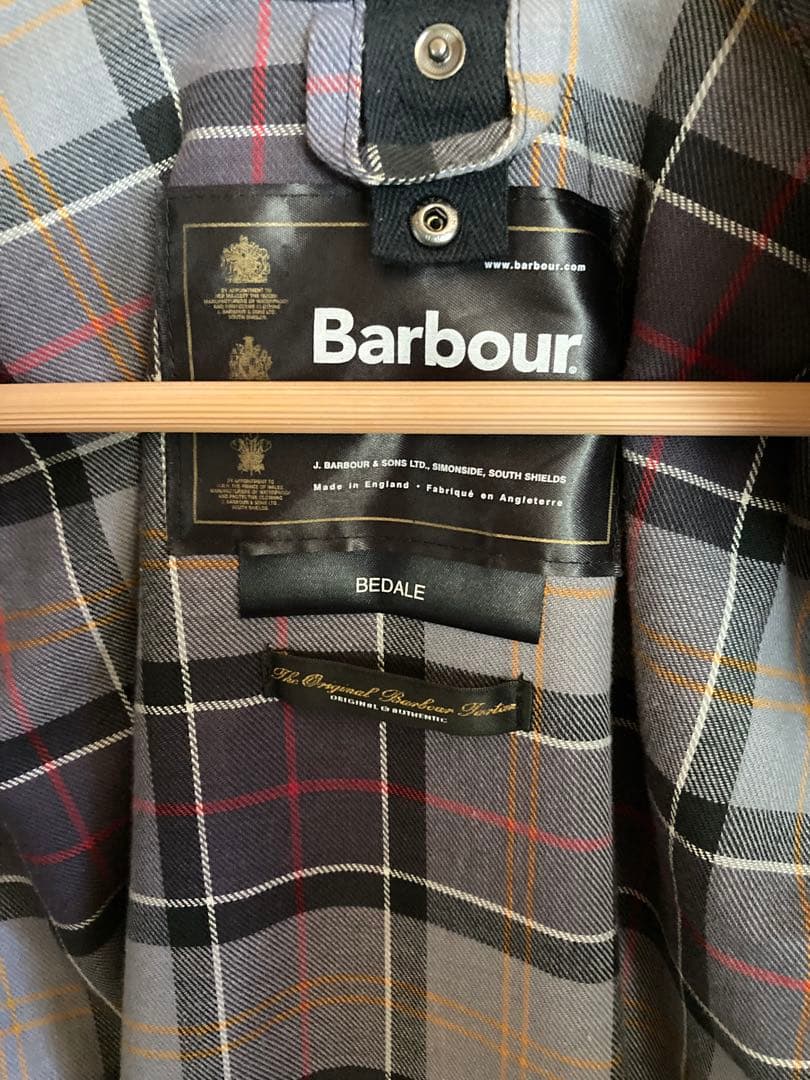 【美品】Barbour バブアー Bedale ビデイル オイルドジャケット　黒
