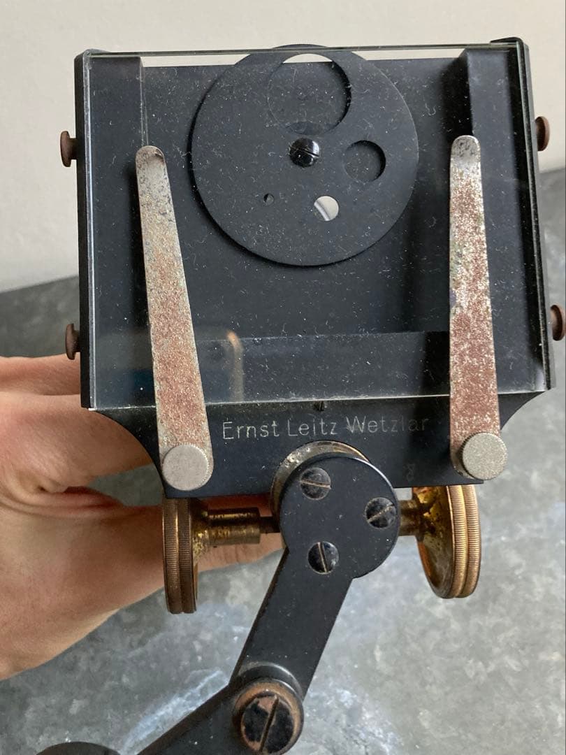 顕微鏡　台　Ernst Leitz Wetzlar /エルンストライツウェツラー